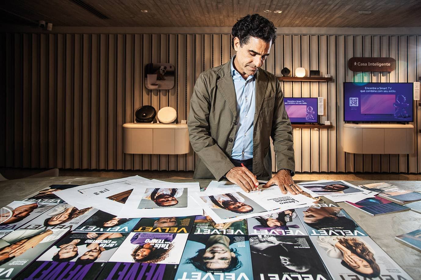 O papel de Christian Gebara, CEO da Vivo, como editor de revista