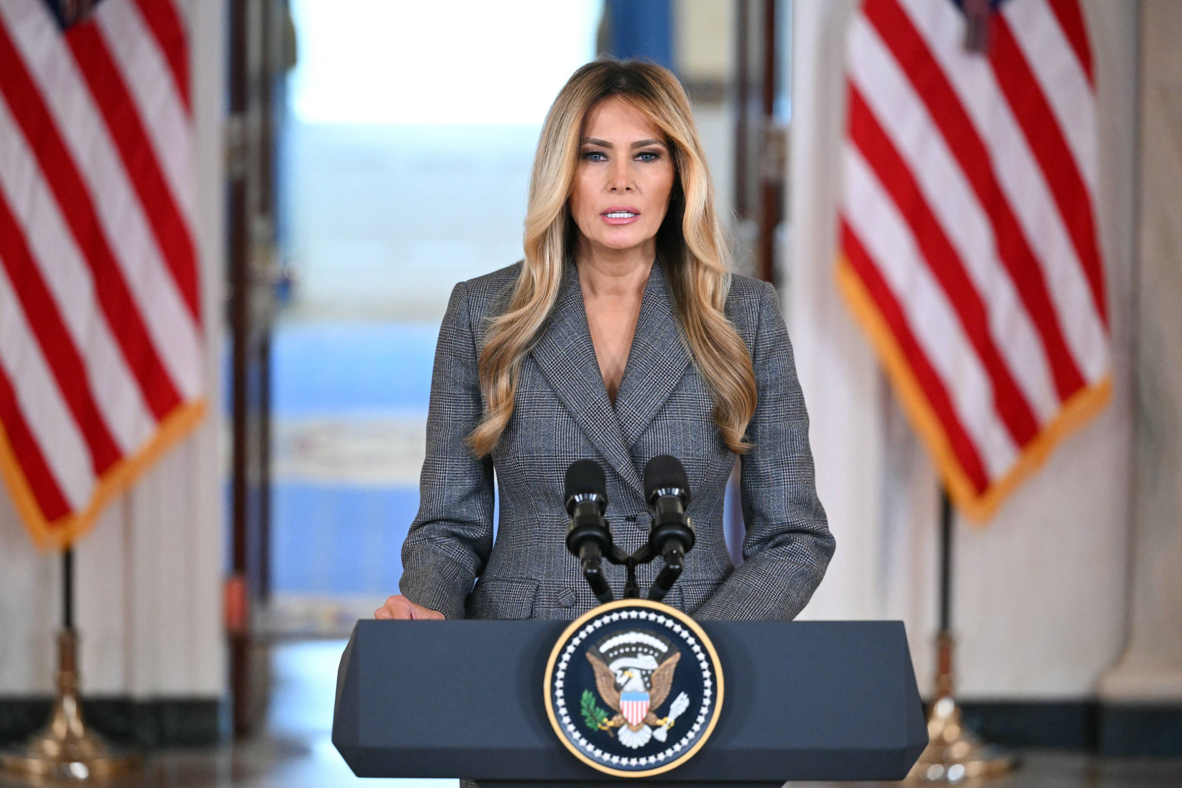 Melania Trump diz ter intermediado cessar-fogo em cidade da Ucrânia