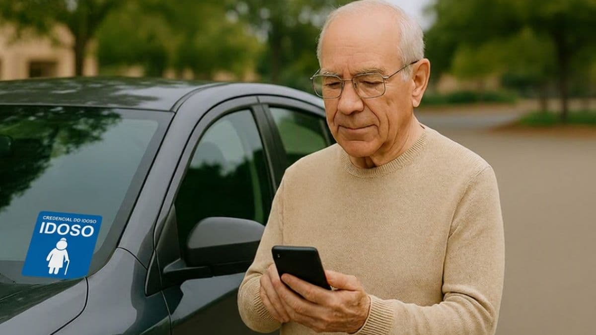 Vaga de idoso: como emitir credencial grátis na CNH Digital e evitar prejuízo com multas
