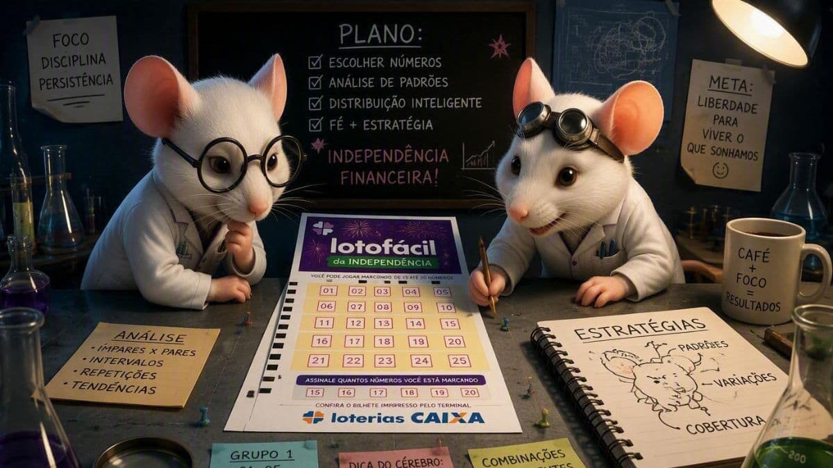 Existe uma estratégia infalível para ganhar na Lotofácil da Independência, mas ela tem uma armadilha