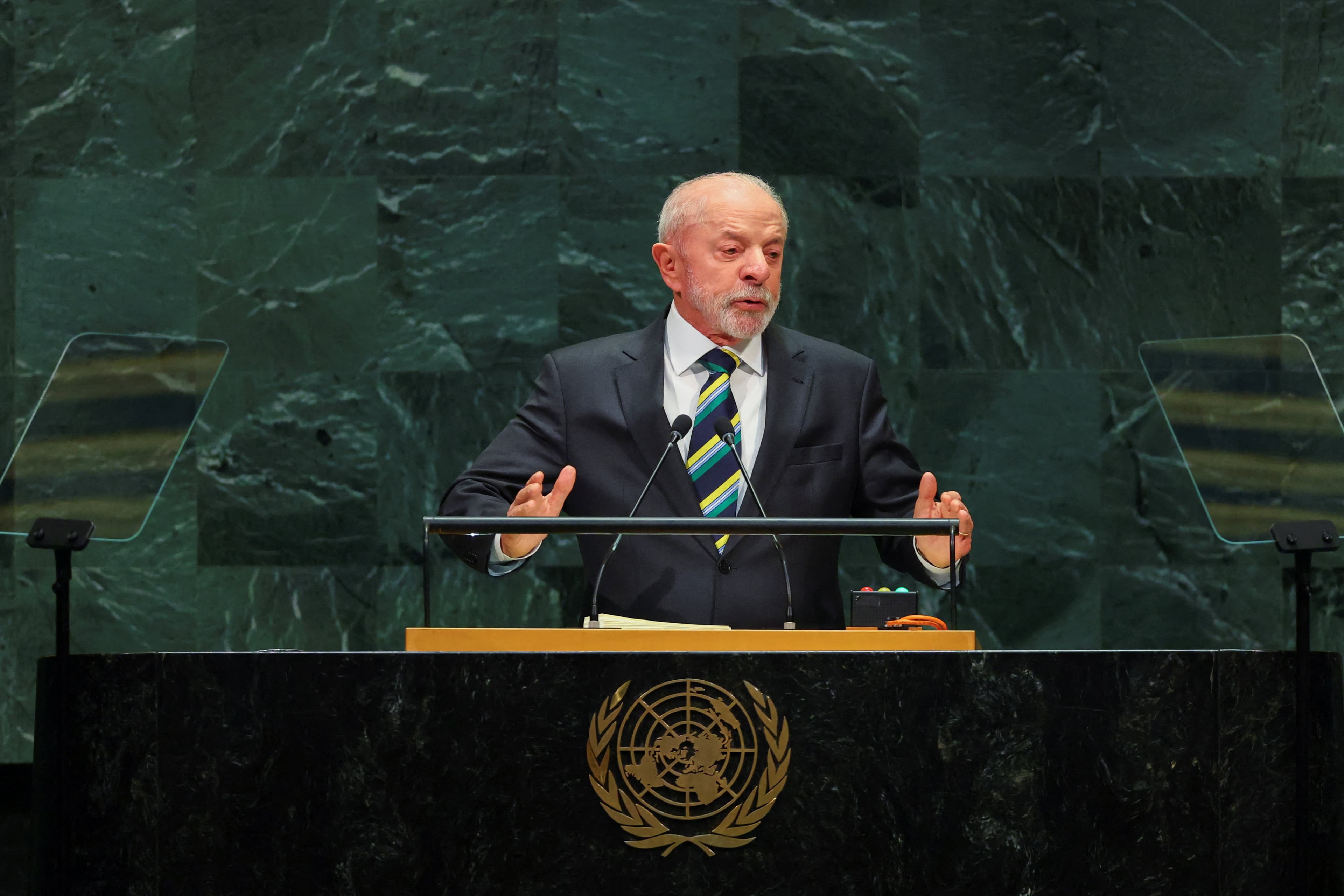 Lula faz discurso de candidato, manda recados a Trump e diz que ONU falha em livrar humanidade da guerra