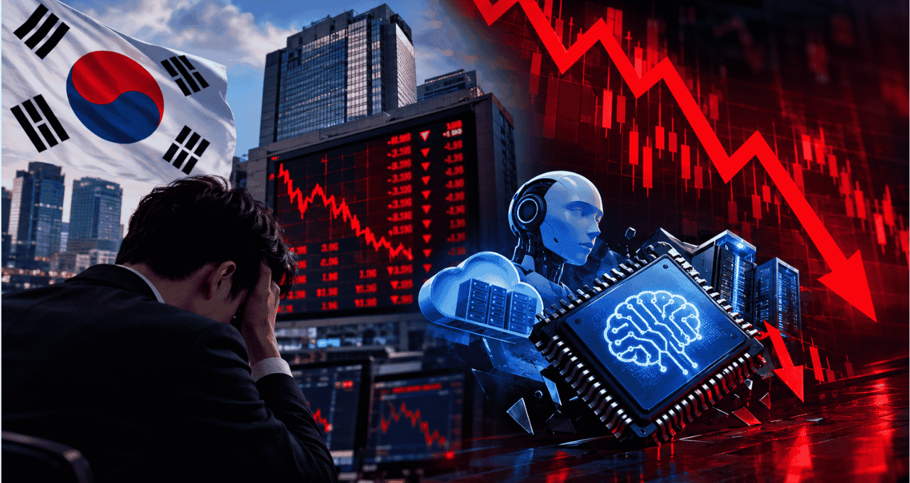 ‘Circuit breaker’ da IA: Por que a bolsa sul-coreana chegou a cair mais de 7% no pregão? SK Hynix despenca 10%