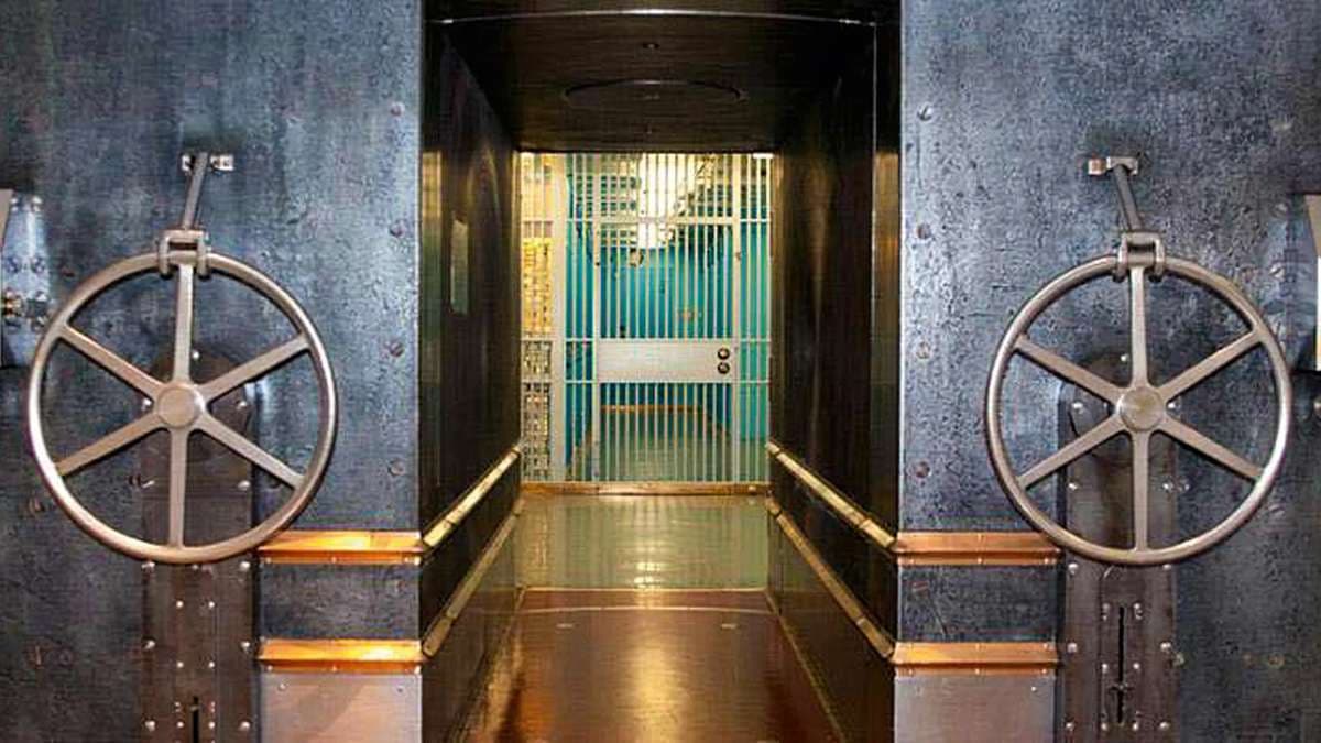 Como 6,3 mil toneladas de ouro foram parar no subsolo de Nova York