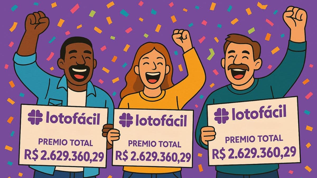 Lotofácil 3700 faz três novos milionários e Lotomania 2931 premia R$ 480 mil; Mega-Sena 3014 paga R$ 16 milhões nesta terça-feira (2)