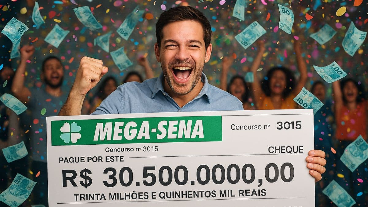 Mega-Sena 3015 fez um novo milionário; Quina 7045 e Lotofácil 3705 são os destaques das loterias da Caixa de hoje (8)