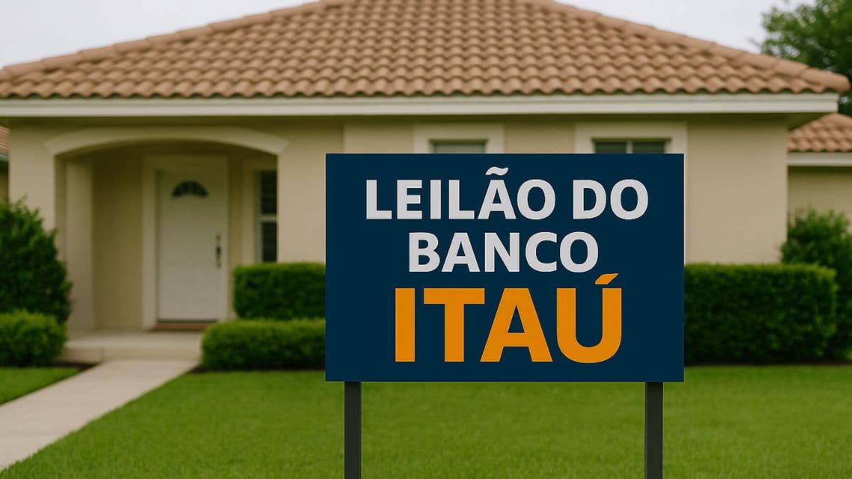 Banco do Itaú tem leilão de 118 imóveis disponíveis com até 63% de desconto