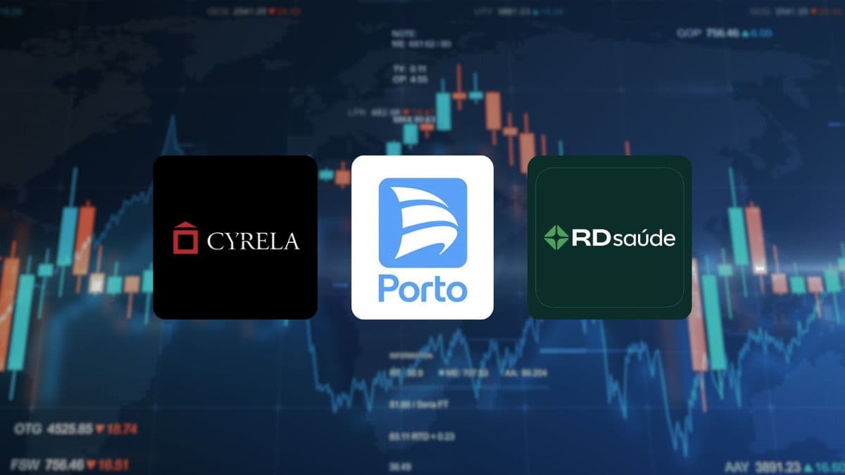 Cyrela (CYRE3), Porto (PSSA3) e RD Saúde (RADL3): o que elas têm em comum e como podem saltar até 55%?