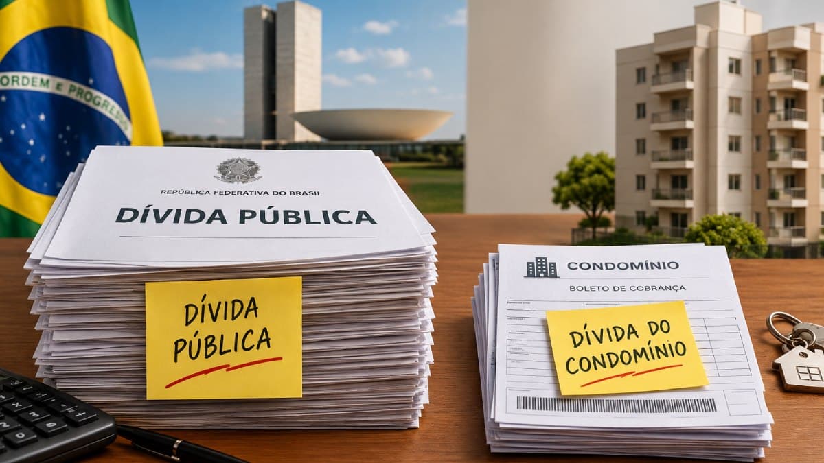 A dívida pública, a dívida do condomínio e a euforia dos mercados: entenda o que você precisa saber antes de investir hoje